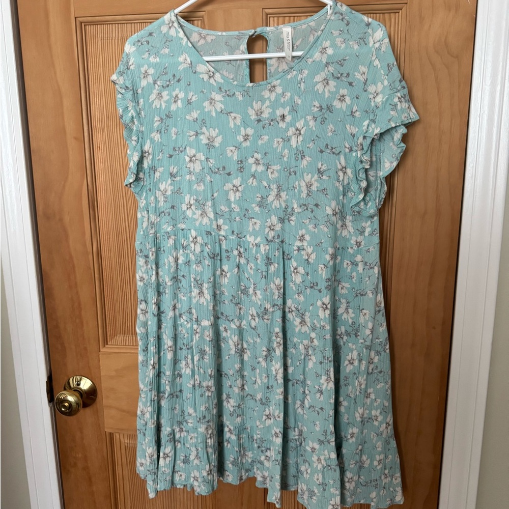 Mia and Tess Floral Dress